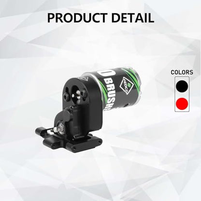 Hobbyplus CR18P 34T 370 Motor Transmission with Gearbox Mount Set for HobbyPlus CR18P Furitek Upgrades 1/18 RC Crawler
