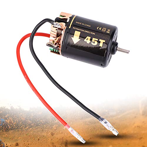 GOWENIC Universal 540 Brushless Motor, RC Model Car Motor for Big Trucks Climbing Car, High Sensorless Brushless, 35T RC for Off Road Model (45T) - size: 45T