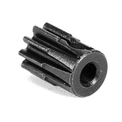 48DP 10T Metal Pinion, 2.3mm Shaft Bore Gear for 1/16 1/18 RC Car | CNC Hardened Steel Gear, Metal Motor Gear for 2.3mm Shaft Motor, 1/16 1/18 RC Car Metal Gear Upgrade Part 4Pcs