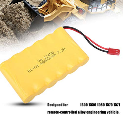 JERYS RC Car Battery, 7.2V 400MAH 2PCS RC Car Accessories for Outdoor