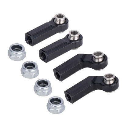 Vanquish RC Steering Link, Aluminum F10 Portal Axles Steering Link for 1/10 RC Crawler VS4-10 Phoenix F10 Upgrades (Black)