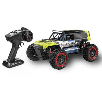 S912PRO 1/16 Scale RC Drift Car Model for Adults, 2.4G 4WD Brushless Full-Proportional Remote Control High-Speed Drifting Car(Green) - color: Green