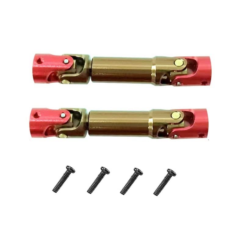1 Set Metal Drive Shaft CVD Driveshaft for FMS 1/24 FCX24 1/18 MOGRICH RC Crawler Car Parts| | - - (Color: As Shown)