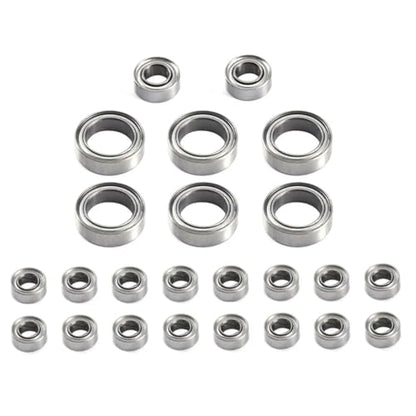 Bearing Kit for FMS for FCX24 24Pcs Steel Ball Bearing Set 1/24 RC Crawler Car Upgrade Parts rc Modified Pieces