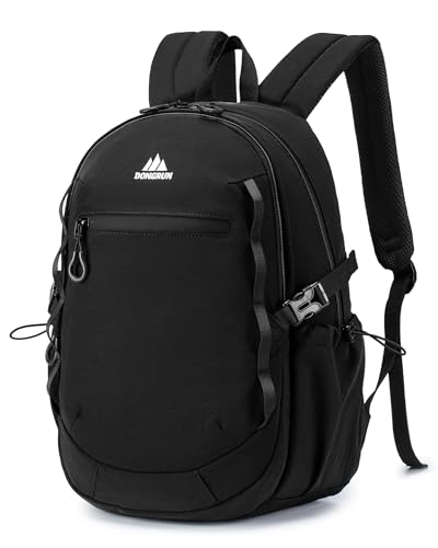 40x30x15cm Personal Item Bag 16x12x6 Travel Backpack Flight Approved with Anti-Theft Pocket Water-resistant Casual Daypack for Weekender Business Hiking, Black - color: Black