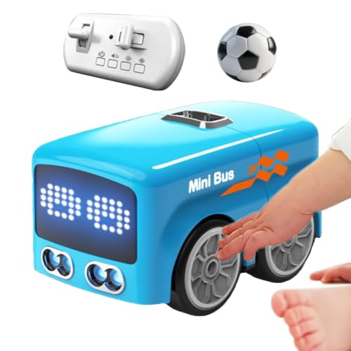 Gesture Sensing RC Car Interactive Smart Bus Toy | Obstacle Avoidance Gesture RC Car for Kids Ages 5-12 Girls Birthday Party Indoor Home School Classroom