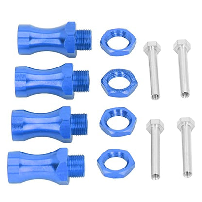 RC Wheel Extension Hex Hub Adapter, 30mm Widener 12mm to 17mm Hex Conversion for 1/10 Off Road Car, Aluminum Alloy Material (#12) - color: #12