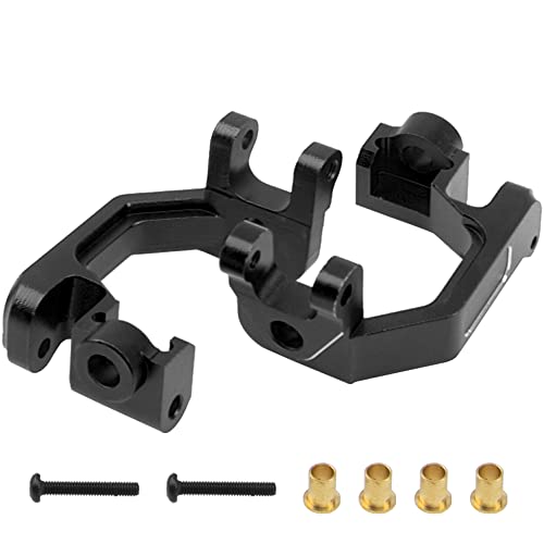 Metal C Hub Carrier Caster Block C Seat Upgrades Parts Compatible with Arrma 1/8 Infraction 4X4 MEGA/Vendetta 4X4 3S BLX RC Car (Black) - color: Black