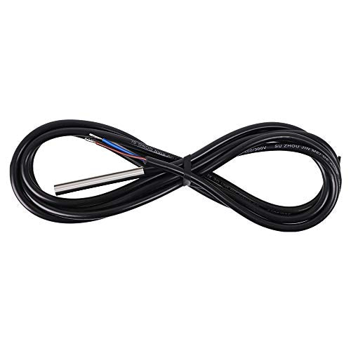 Renogy Battery Temperature Sensor for Renogy Solar Charge Controllers, 118×0.03×0.03 in, Compatible with Renogy Adventurer/Rover Charge Controllers