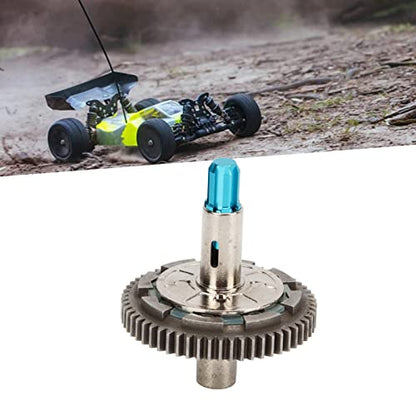 57T RC Clutch Spur Gear Aluminum Steel Slipper Assembly Arrma 1/10 Granit Senton Vorteks Big Rock 1/8 Typhon Upgrade Part (Blue) - color: Blue