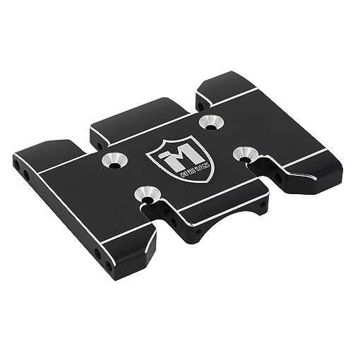 MEUS Racing SCX10 Pro Aluminum Center Skid Plate for Axial 1/10 Upgrades Crawler