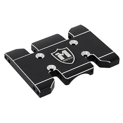 MEUS Racing SCX10 Pro Aluminum Center Skid Plate for Axial 1/10 Upgrades Crawler
