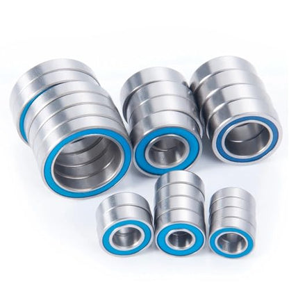 Double Rubber Seal for Axial for Yeti XL for RTR RC Crawler Car Upgrade Parts Ball Bearing 24PCS/Set Rubber Sealed Bearings