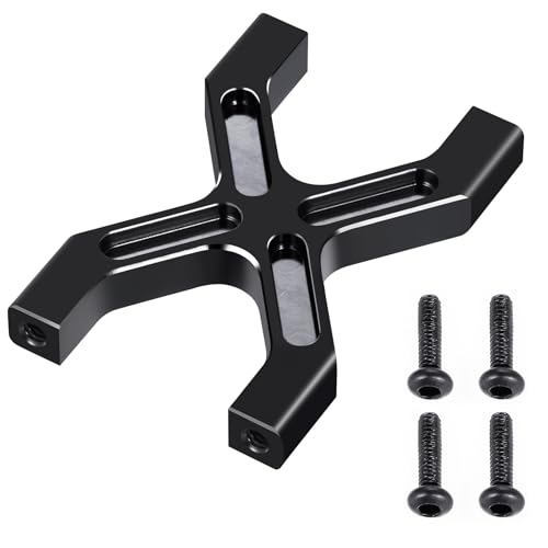 RC Rear Frame Brace Aluminium Alloy Rear Chassis Frame Brace Rear Support Bracket Comaptible with LOSI 1/18 Mini LMT 4WD RC Monster Truck Upgrade Part