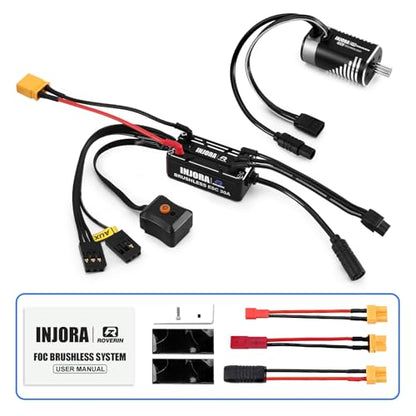 INJORA Roverin M30 G2 FOC Sensored Brushless ESC & Motor for TRX4M Ascent18