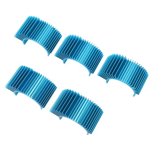 Motor Heatsink Aluminum Alloy Cooler Heat Sink 36mm for 540 550 3650 3660 RC Motor 5 Pack for Brushed Brushless Car Boat Cooling and Replacement Use