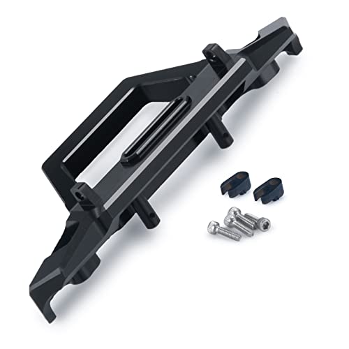 Que-T 1/24th RC Metal Front Bumper for Axial SCX24 AXI00002 JLU CRC 4WD-RTR Crawler Car Upgrade Parts
