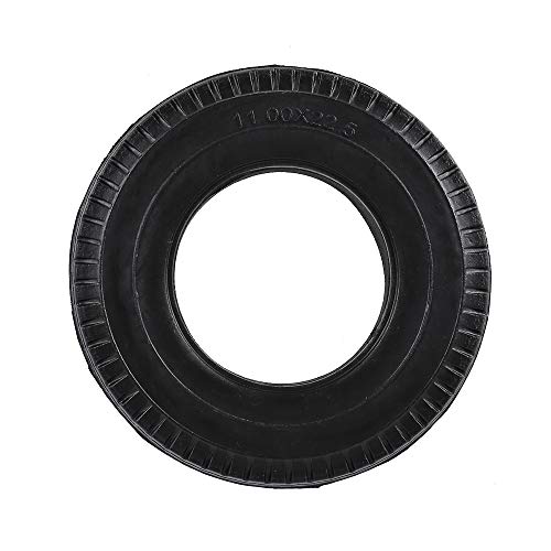 GoolRC 4pcs Trailer Car Rubber Tires for 1/14 Tamiya Tractor Truck RC Climber Trailer