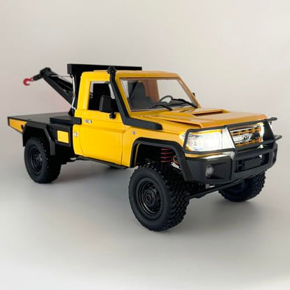 WPLDEWAN MN82T RC Rock Crawler RC Truck 4x4 1/12 Scale All Terrain | Remote Control Pickup with Crane Hook RTR Proportional Throttle Steering 280 Motor Hobby Car Adult