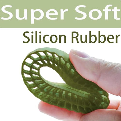 4PCS Silicone Rubber Inserts Foam for 58-64mm (2.4” OD) 1.0 Tires, RC Car Tire Inserts for TRX4M SCX24 1/18 1/24 Crawler Tires (Green) - color: 1.0in Gjltnc-green