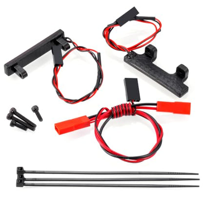 RC Front & Rear Lights Set for Arrma 1/16 Mini kraton 3S | Headlight Taillights Kit 4X4 Brushless Monster Truck Upgrade Parts