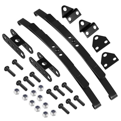 MOHERO Steel Leaf Springs Set HighLift Chassis Leaf Spring Suspension Set for 1/10 RC D90 Crawler Car Upgrade Parts