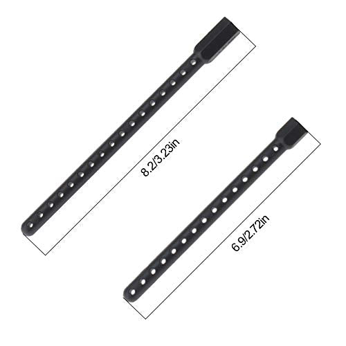 8 pcs 1:10 RC Body Post Mounts Plastic Compatible with HSP 94122 94102 94123 94103 Model RC Car Replacement Parts