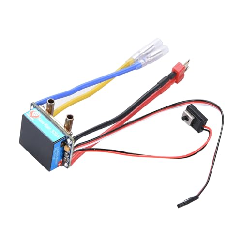 ZEZEFUFU Waterproof Brushed ESC Kit 320A Water-Cooled Electronic Speed Controller for RC Car, Boat, Truck, Motorcycle