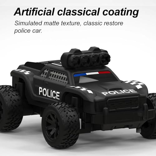 Turbo Racing 1:76 Scale RC Sport Car, 2.4GHZ Remote Control Mini Model Crawler Car with Full Proportional RTR for Adults Gift (C82) - style: C82