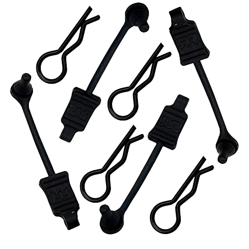 4Pack Vgoohobby Rubber Body Clip Retainer Body Shell Fixed Buckle #AR390178 Compatible with Arrma 1/7 1/8 Mojave Limitless Typhon Kraton RC Car