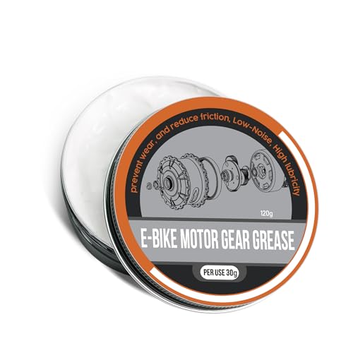 E-Bike Lithium Grease, Multi-Purpose Lubricant Lithium Motor Grease, Lubricating Oil for eBike Motor, Gears |Waterproof, High-Performance Lubricant for Household Use, Automotive,Industrial