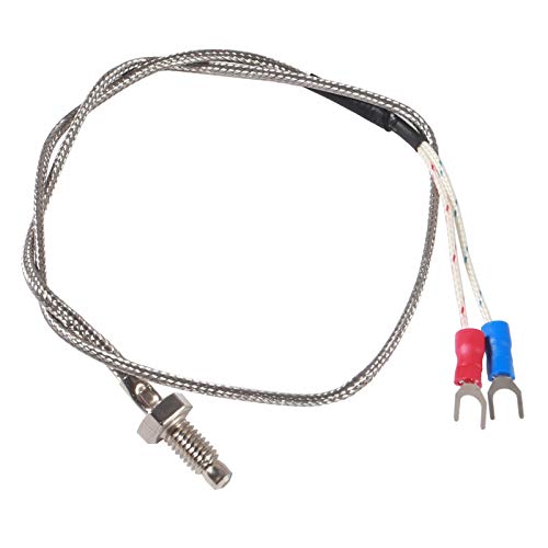 DC 3-5V MAX6675 Module + K Type Thermocouple Temperature Sensor Thermocouple Sensor Set M6 Screw Compatible with Raspberry Pi Arduino (6pcs)