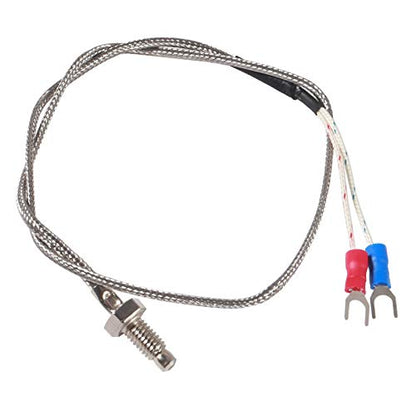 DC 3-5V MAX6675 Module + K Type Thermocouple Temperature Sensor Thermocouple Sensor Set M6 Screw Compatible with Raspberry Pi Arduino (6pcs)