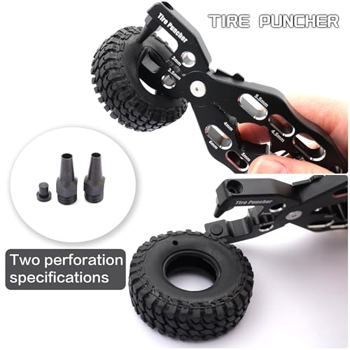 Multi-Function RC Shock Absorber Pliers Tool for 1/10 1/8 Model Car | Clamp Pull Rod Ball Head Pliers for 1/24 1/12 1/10 1/8 Traxxas Arrma,CNC Machined,High Strength