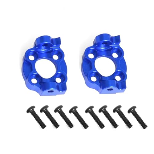 Compatible with LOSI for Mini for LMT 4X4 1/18 RC Brushed Monster Truck Car Upgrade Parts Accessories Front Block C for Seat Kit Blue RC Accessories