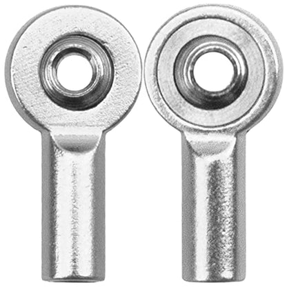 10Pack Vgoohobby Aluminum M2 Link Rod Tie Rod End,M2.0 Ball Joint 15mm Linkage Ball Head Holder Compatible with Tamiya Mini 4WD HSP RC Car Model Boat (Silver) - color: Silver