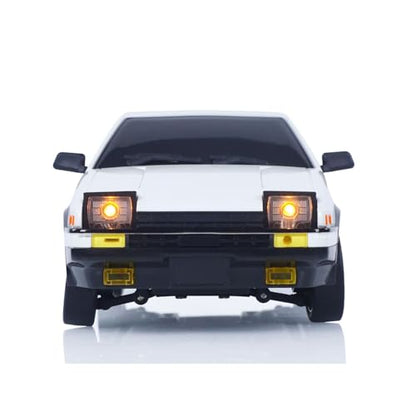 1/18 LDRC LD1801 RC Drift Car Rwd Racing Vehicles Flip Light Gyroscope Motor Servo ESC Light System - color: White