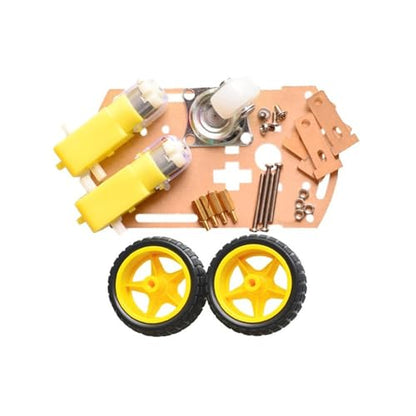Car Speed Encoding Intelligent Car Set 2 Wheel Intelligent Plate Speed Measurement Accessories Omnidirectional Robot Base