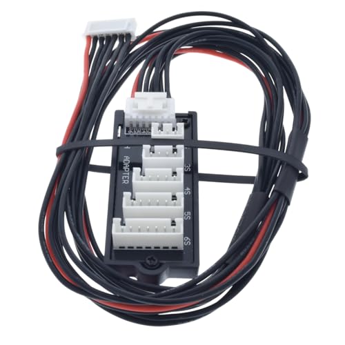 JST-XH 2S - 6S Balance Board with 60cm Extended Length JST-XH Adapter Cable - 60cm 20awg (100 Strand) Wire - Flexible Silicone Insulation - 2.54mm / 0.1" Pin Spacing