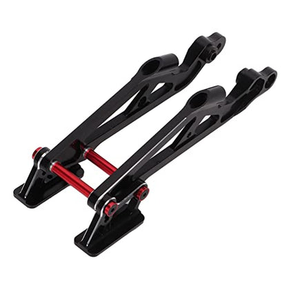 Metal Rear Wing Mount Set, 1/8 Aluminum Alloy Remote Control Car Upgrade Mount Accessory (2) - size: 2