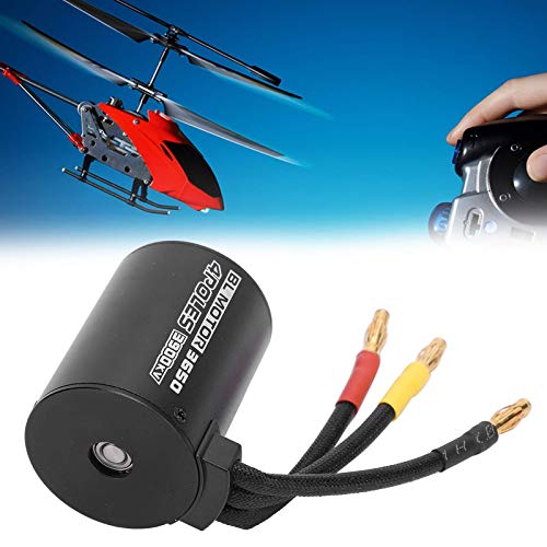 TOPINCN RC Brushless Motor, 3650 3900KV Water Proof Sensorless Motor Accessory for 1/8 1/10 Scale Remote Control Car Trucks Off Road Vehicle ((3650 3900kv brushless Motor))