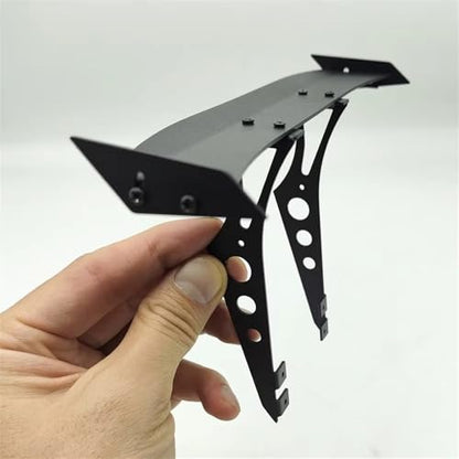 RC Accessory Compatible with Tamiya for TT02 XV01 94123 PGT2 for HSP 1/10 RC Car Upgrade Parts Aluminum Alloy for Rally Car Tail Wing Rear Spoiler Wing