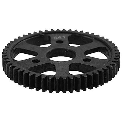 Steel Spur Gear M0.8 32P Main Gear Compatible with Traxxas 1/10 Slash Stampede Rsutler 4X4 RC Car Upgrade Part (52T) - color: 53t