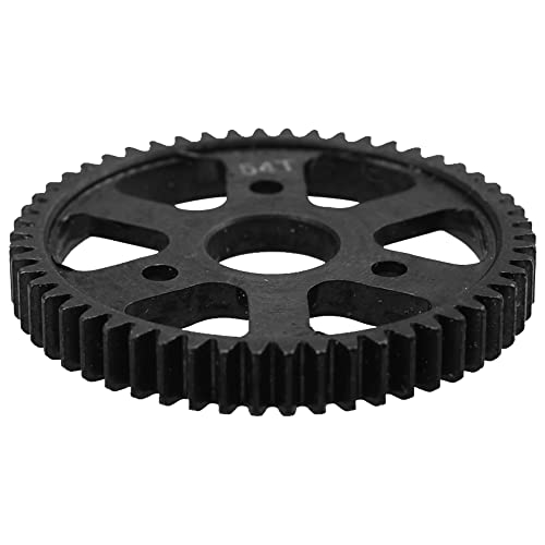 Steel Spur Gear M0.8 32P Main Gear Compatible with Traxxas 1/10 Slash Stampede Rsutler 4X4 RC Car Upgrade Part (52T) - color: 53t