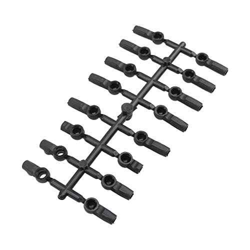Plastic M3 Tie Rod End Ball Joint Cap 4.8mm 5mm Compatible with 3Racing Sakura S XI XIS CS D4 1/10 RC Car