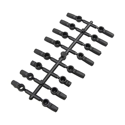 Plastic M3 Tie Rod End Ball Joint Cap 4.8mm 5mm Compatible with 3Racing Sakura S XI XIS CS D4 1/10 RC Car