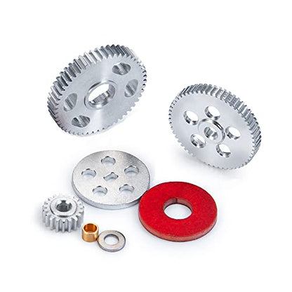 MORLORDY RC Metal Gearbox Gears Set Transmission Gears Kit for 1/24 RC Crawler Car Axial SCX24 Upgrades Parts