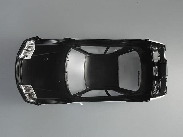 Killerbody 1/10 RC Painted Skyline GTR BNR34 195mm Touring Drift Car Body (Champagne-Gold) - color: Champagne-gold