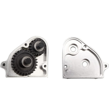 MN86 MN86S MN86K MN86KS MN G500 Metal Transmission Gearbox Transfer Case 1/12 RC Crawler Car Upgrade Parts(Silver) - color: Silver