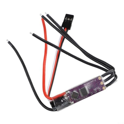 32-Bit Brushless ESC with BEC Module, Open Source Controller for AM32 Firmware, RC Crawler and Airplane Electronic Control Unit(kits)
